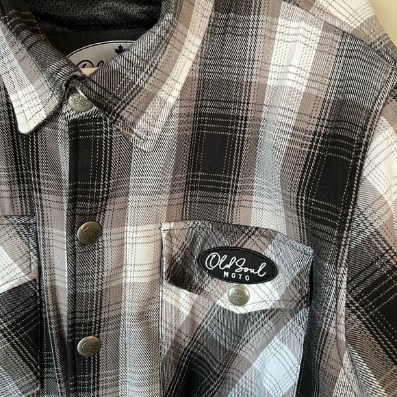 SOLD / Old Soul Moto Riding Shirt - Large ladies - Picture 1 of 8